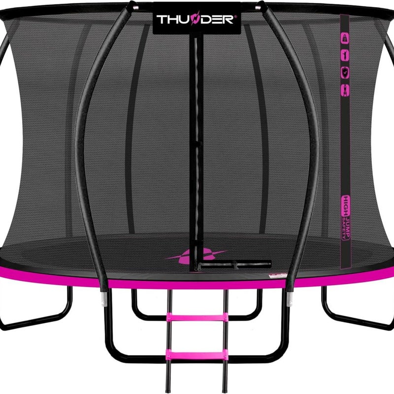 Trampolina Ogrodowa 12ft 366CM wew. profesjonalna łatwy montaż fun Thunder