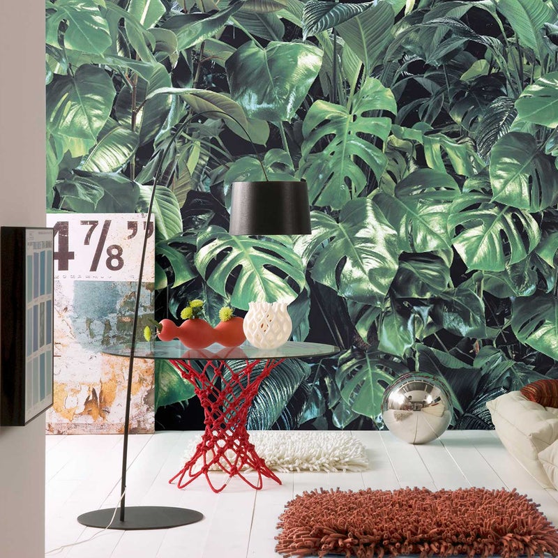 Fototapeta liście zielonym - 368 x 254 cm - SANDERS & SANDERS