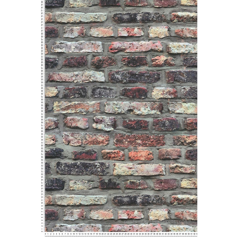 Tapeta kamień brązowym,szarymIbeżowym - 53 cm x 10.05 m - A.S. CRÉATION