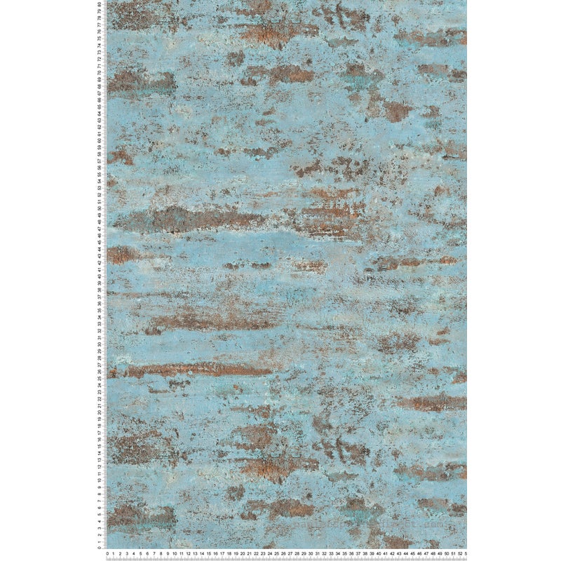 Tapeta kamień niebieskimIrdzawy brąz - 53 cm x 10.05 m - A.S. CRÉATION