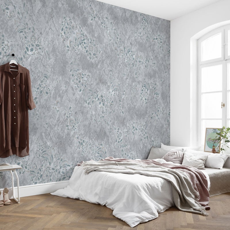 Fototapeta druk barokowy szarym - 400 x 280 cm - SANDERS & SANDERS