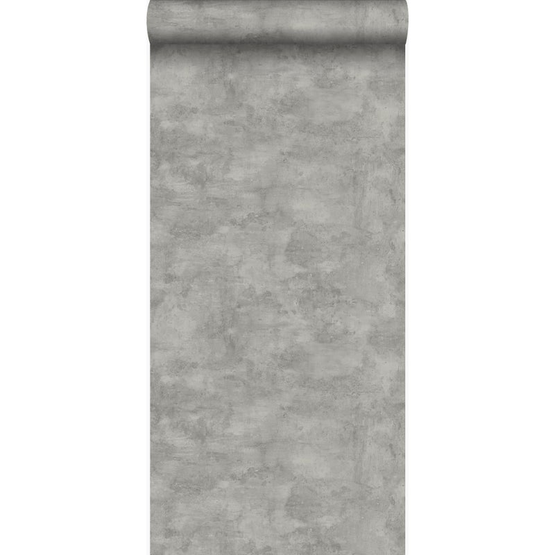 Tapeta konkretny wygląd ciemnoszarym - 53 cm x 10.05 m - ORIGIN