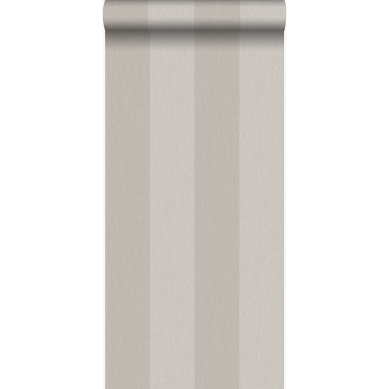 Tapeta paski jasny taupe - 53 cm x 10.05 m - ORIGIN