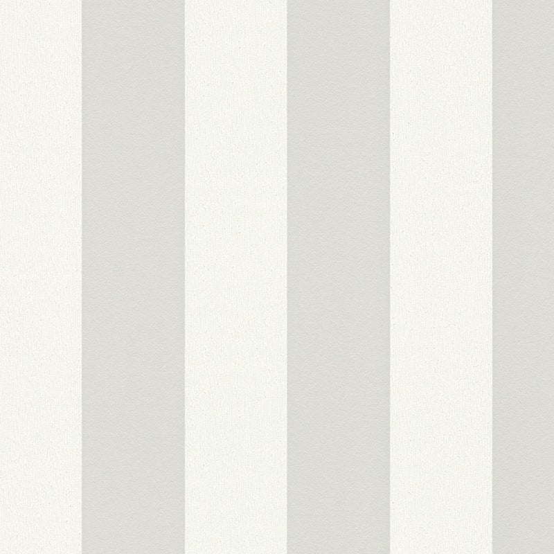 Tapeta paski szarymIbiałym - 53 cm x 10.05 m - A.S. CRÉATION