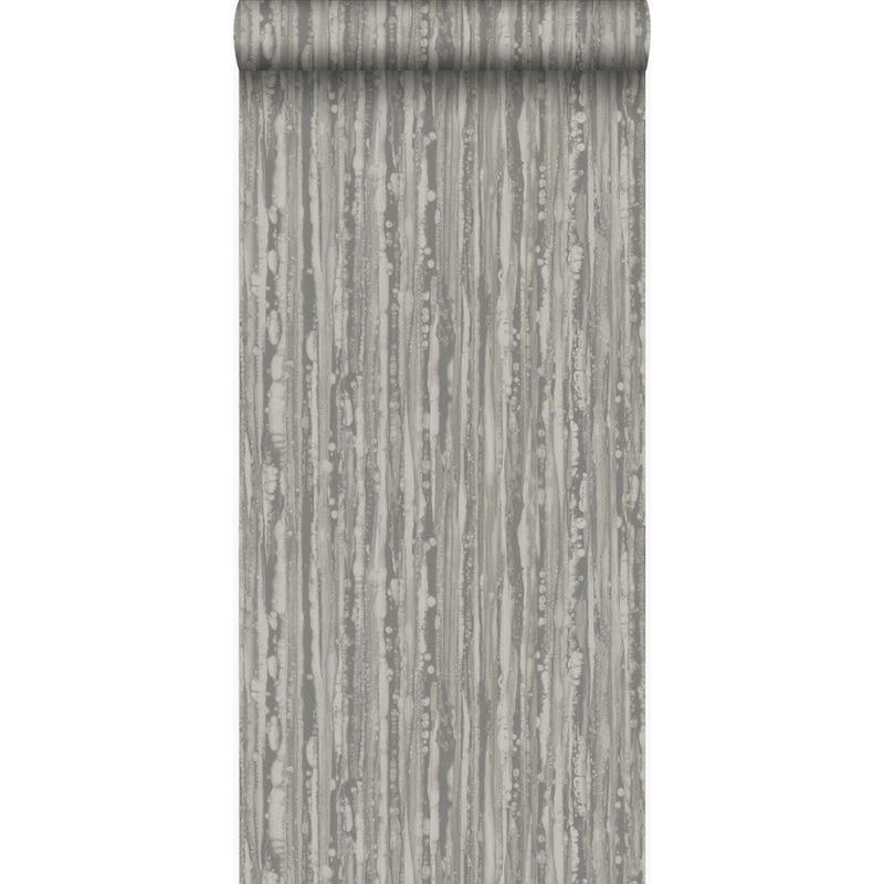 Tapeta paski brązowymIbłyszczącego złota - 53 cm x 10.05 m - ORIGIN