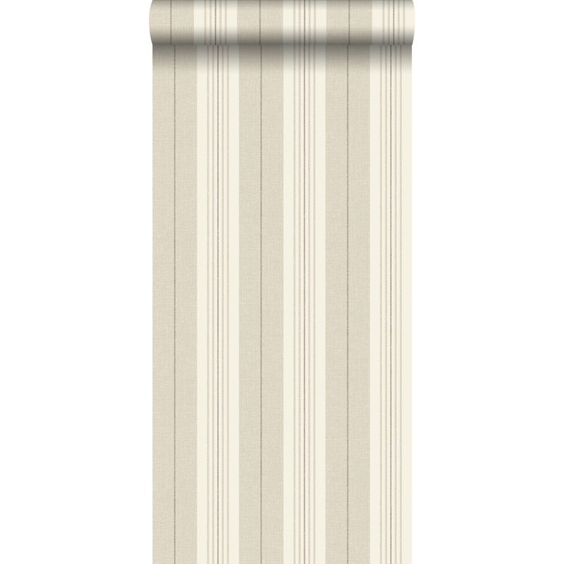 Tapeta paski brązowym - 53 cm x 10.05 m - ESTAHOME