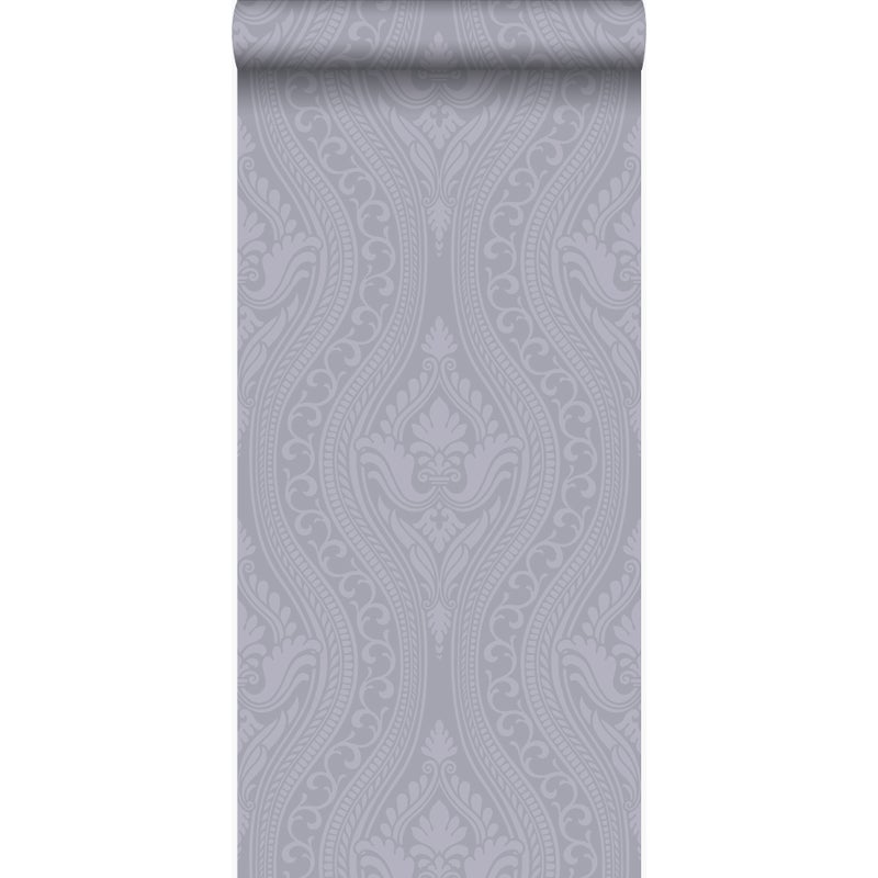 Tapeta ozdoby fioletowymIszarym - 53 cm x 10.05 m - ORIGIN