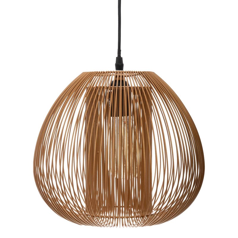 Lampa wisząca Noda miedziana 28cm loft industrial