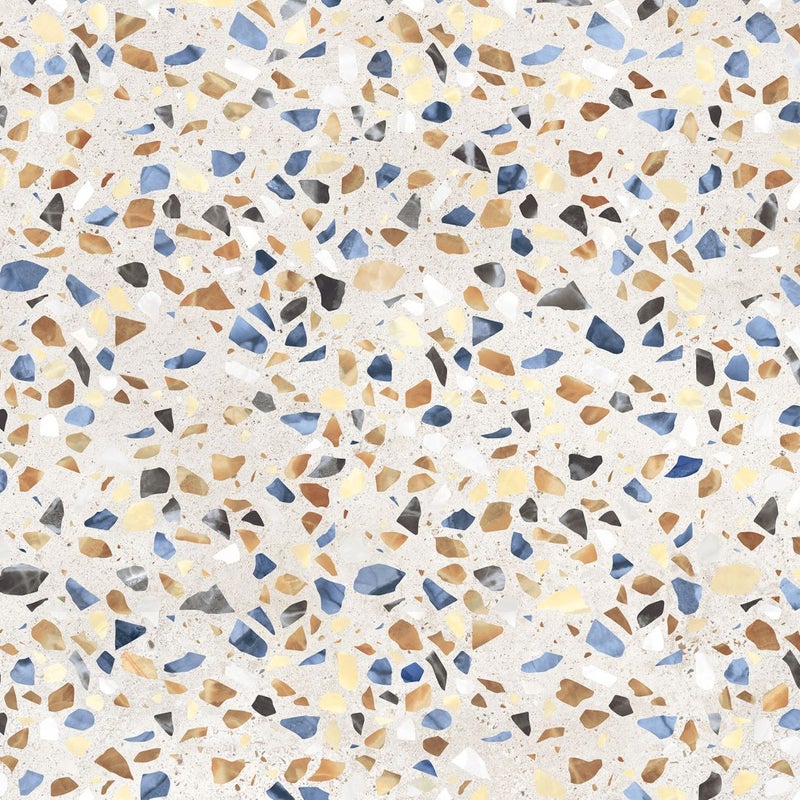 Fototapeta lastryko niebieskim,beżowymIbrązowym - 375 x 270 cm - SANDERS & SANDERS