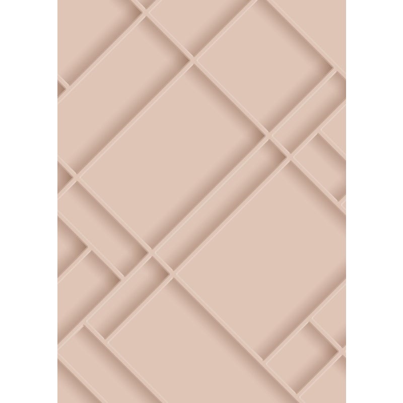 Fototapeta panele ścienne po przekątnej delikatnego różu - 200 x 279 cm - ESTAHOME