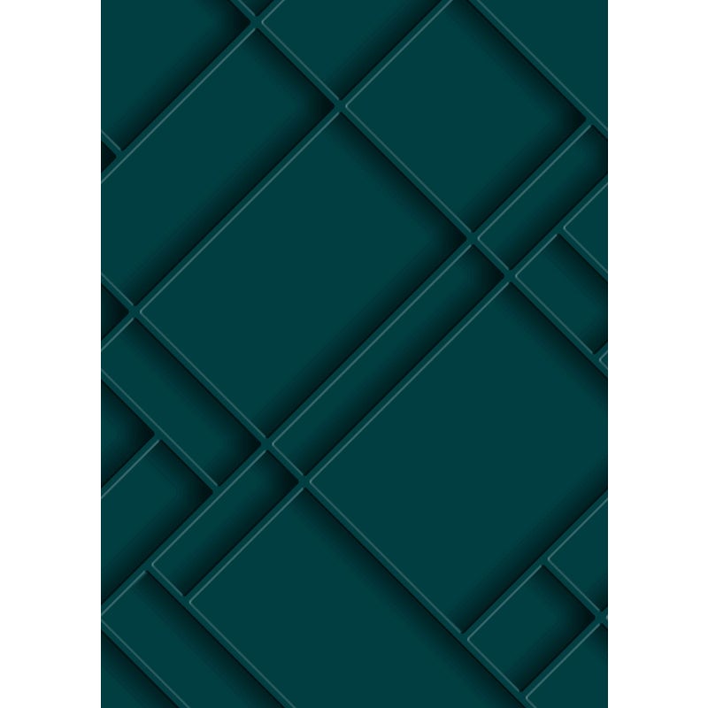 Fototapeta panele ścienne po przekątnej petrol blue - 200 x 279 cm - ESTAHOME