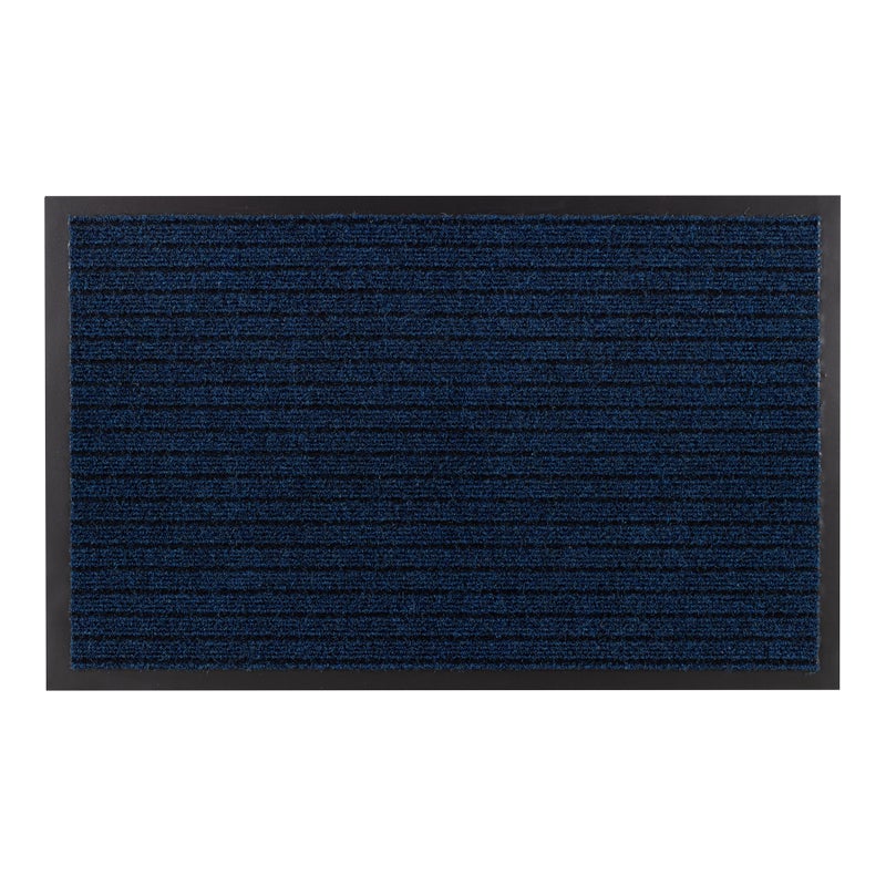 Wycieraczka DURA 5880 antypoślizgowa, zewnętrzna, wewnętrzna, na gumie - niebieski 100x150 cm