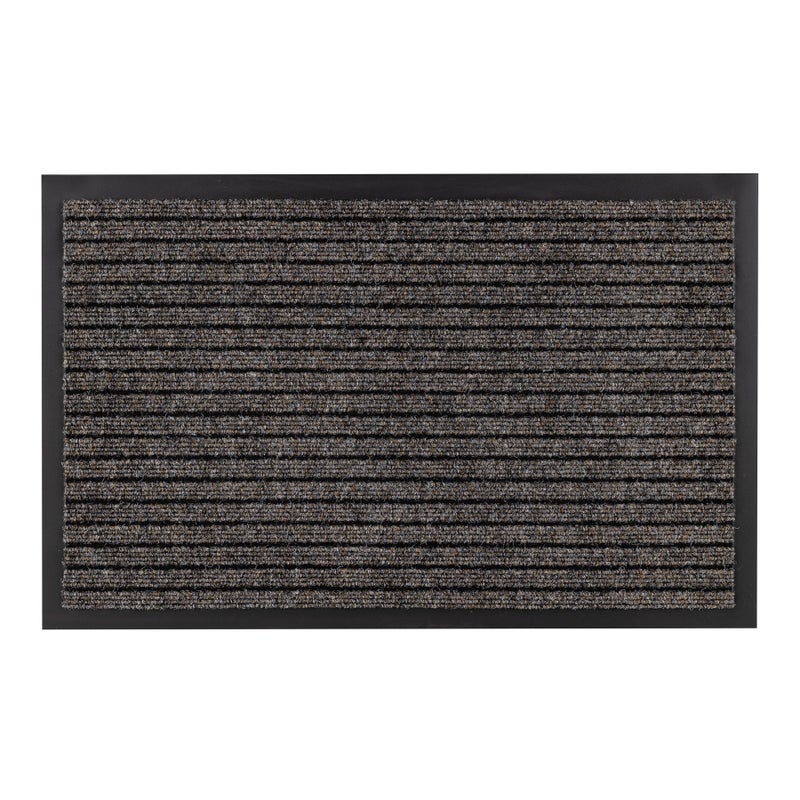 Wycieraczka DURA 1861 antypoślizgowa, zewnętrzna, wewnętrzna, na gumie - beż 66x185 cm