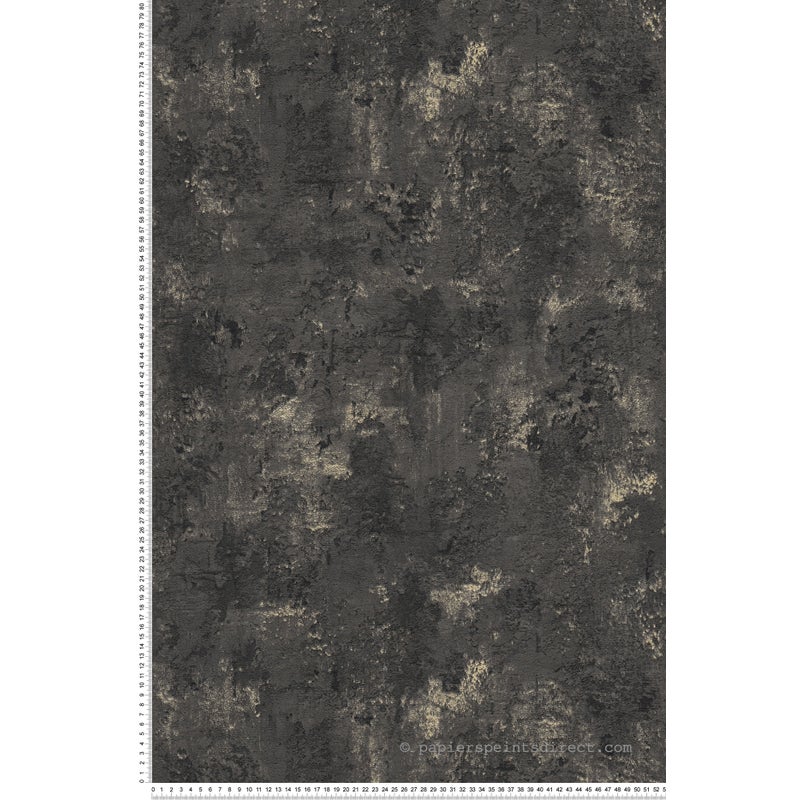 Tapeta kamień czarnymIzłotym - 53 cm x 10.05 m - LIVINGWALLS