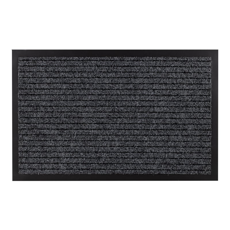 Wycieraczka DURA 2868 antypoślizgowa, zewnętrzna, wewnętrzna, na gumie - antracyt 66x185 cm