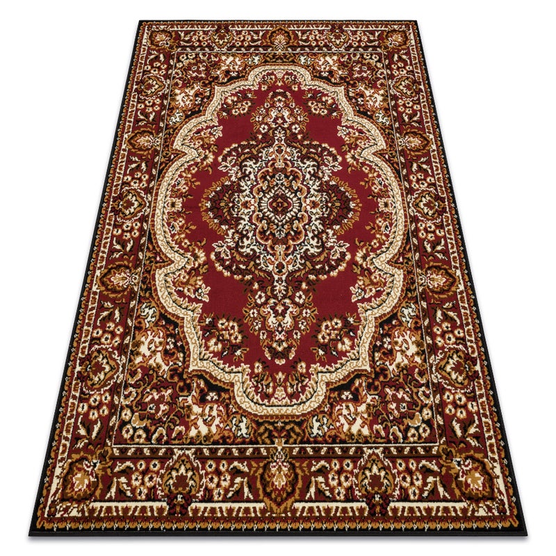 Dywan BCF Morad WIOSNA Ornament, klasyczny - bordo 300x400 cm