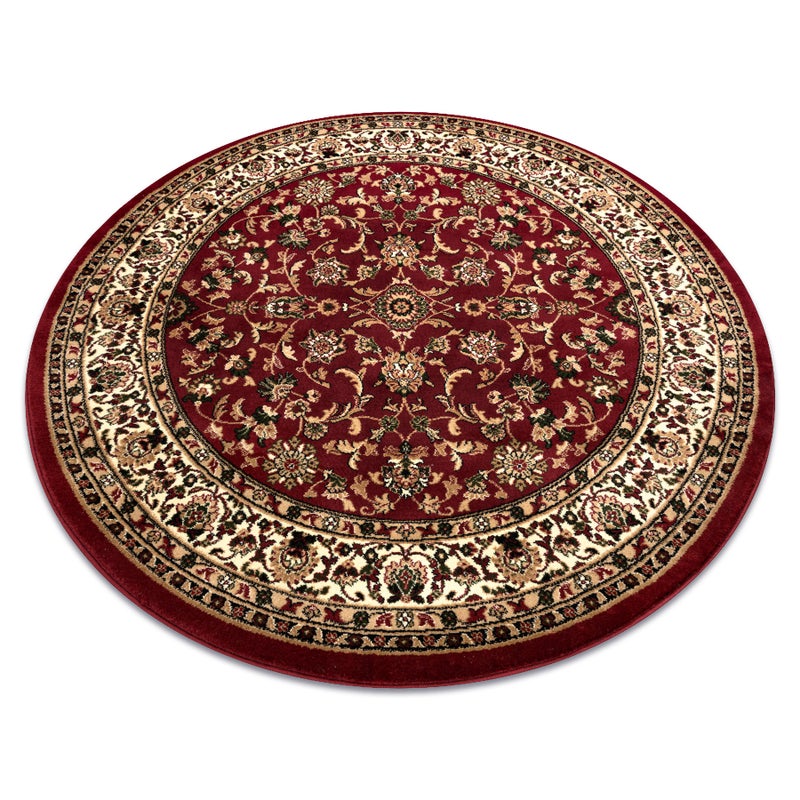 Dywan ROYAL ADR koło wzór 1745 bordo koło 200 cm