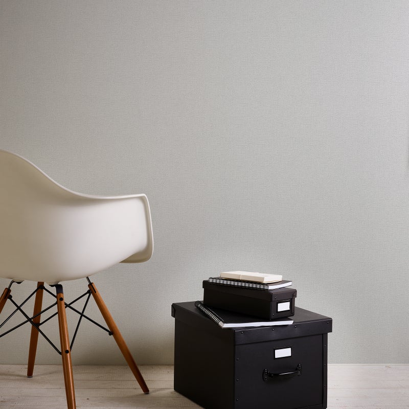 Tapeta zwykły szarymIbiałym - 53 cm x 10.05 m - A.S. CRÉATION