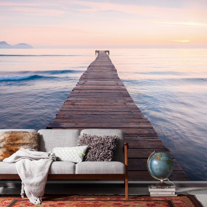 Fototapeta morze niebieskimIbrązowym - 400 x 250 cm - SANDERS & SANDERS