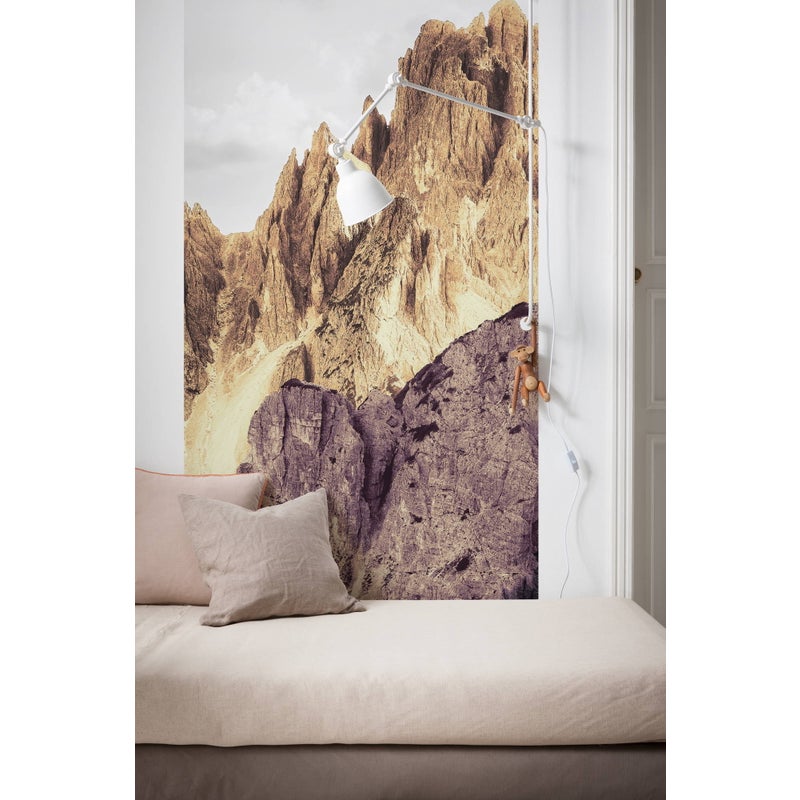 Fototapeta góry beżowymIszarym - 100 x 250 cm - SANDERS & SANDERS