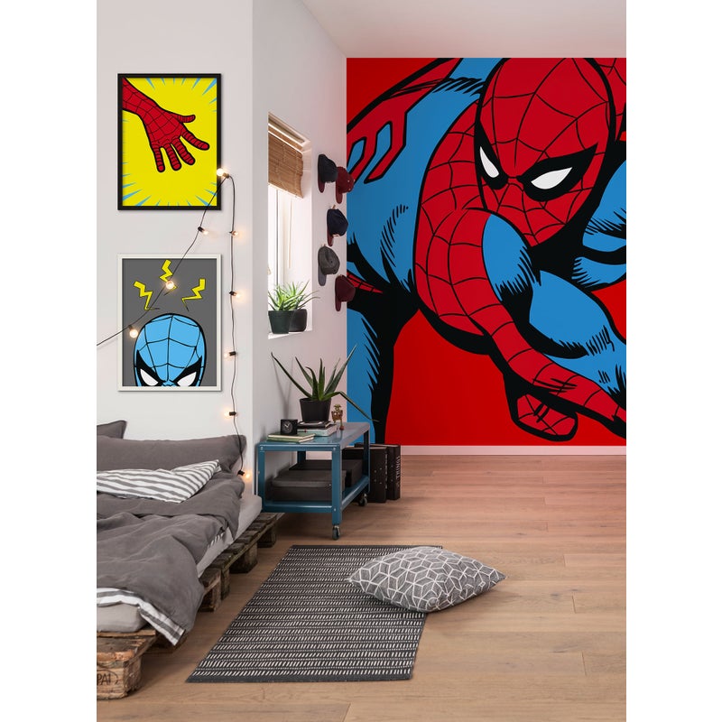Fototapeta Spider Man czerwonymIniebieskim - 200 x 250 cm - KOMAR