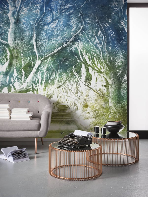 Fototapeta krajobraz zielonymIniebieskim - 200 x 250 cm - SANDERS & SANDERS