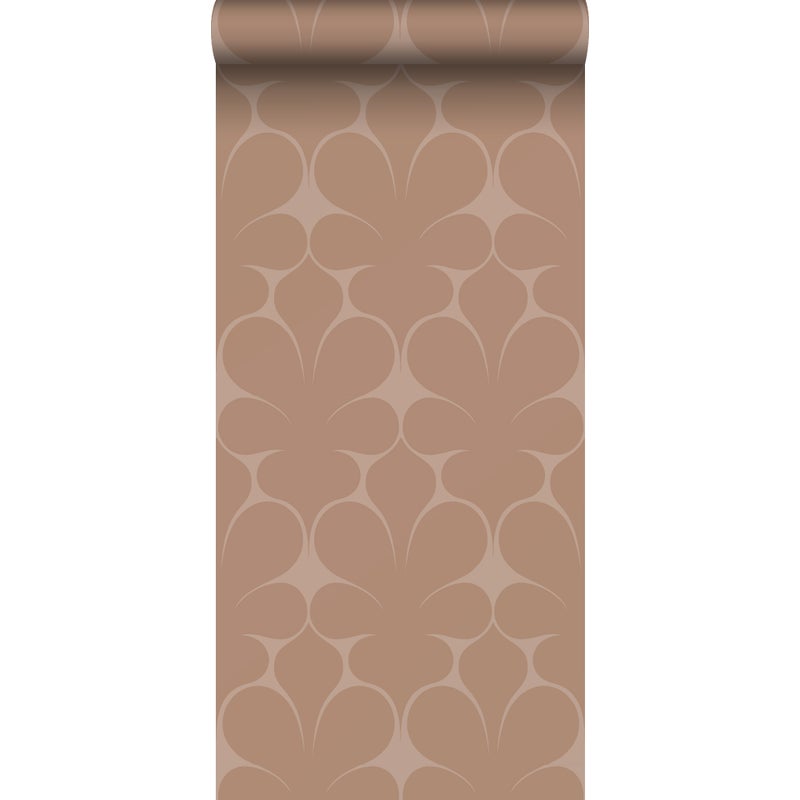 Tapeta ozdoby terakoty różowej - 50 x 900 cm - ORIGIN