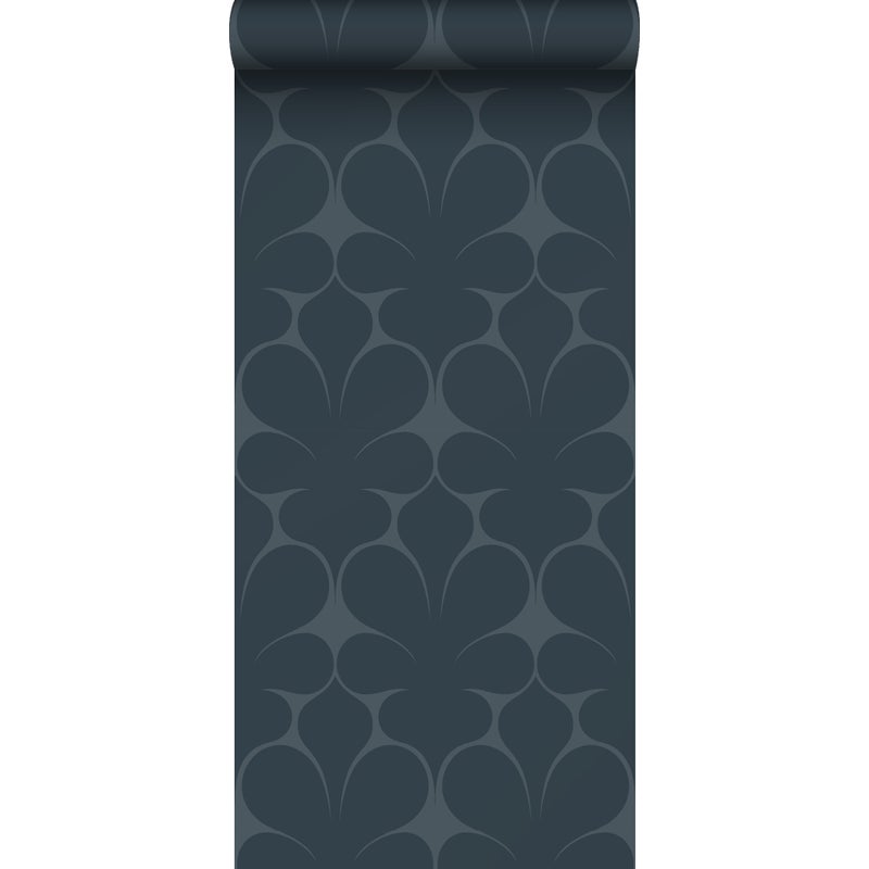 Tapeta ozdoby ciemnoniebieskim - 50 x 900 cm - ORIGIN