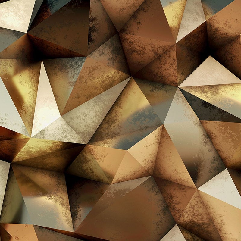 Fototapeta Motyw 3D beżowymIbrązowym - 360 x 270 cm - SANDERS & SANDERS