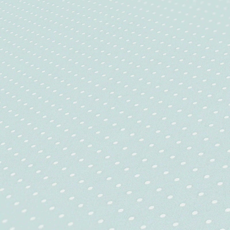Tapeta kropka jasnoniebieskimIbiałym - 53 cm x 10.05 m - LIVINGWALLS