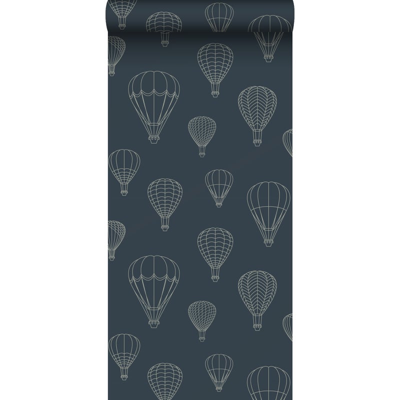 Tapeta ciemnoniebieskim - 50 x 900 cm - ESTAHOME