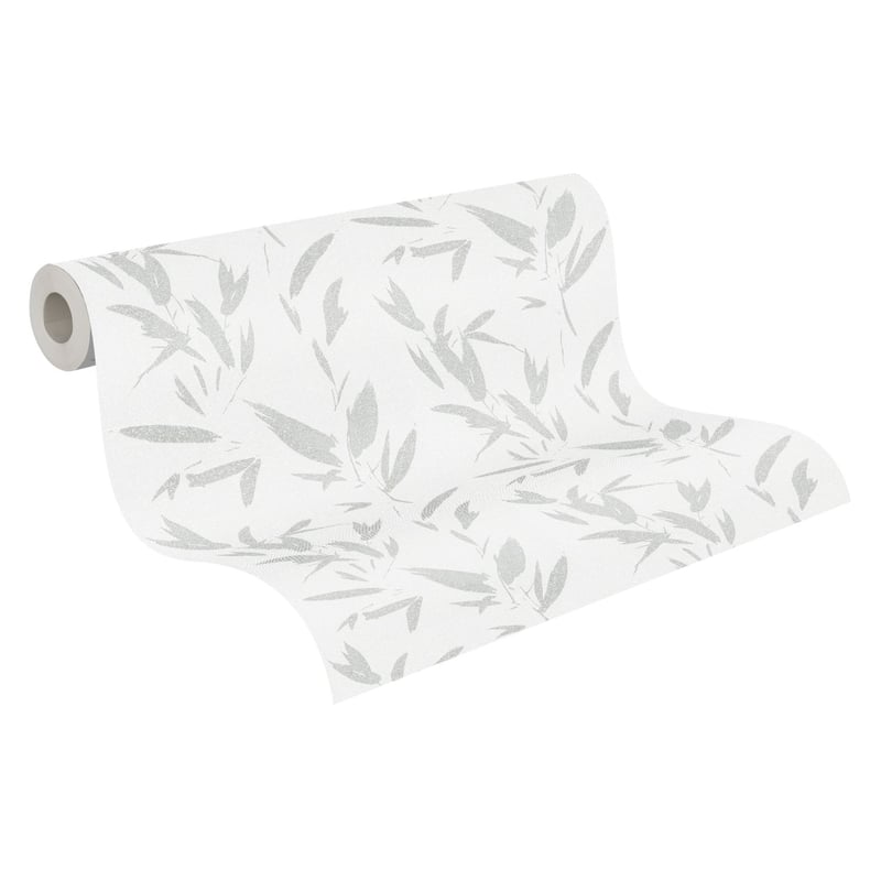 Tapeta przejrzeć kremowymIszarym - 53 cm x 10.05 m - A.S. CRÉATION