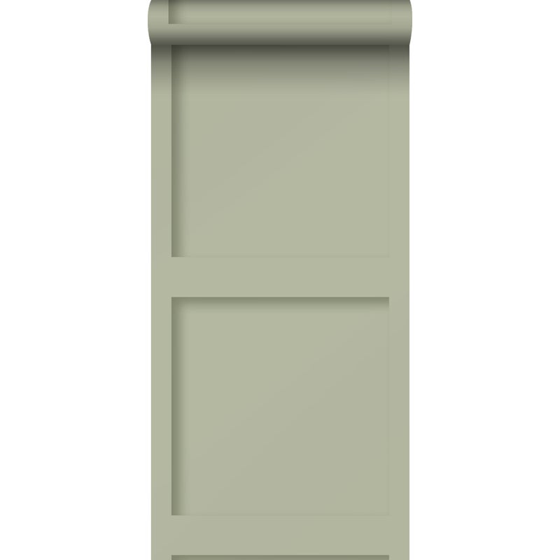 Tapeta flizelinowa z ekoteksturą panele ścienne jasnoszarym zielonym - 50 x 900 cm - ORIGIN