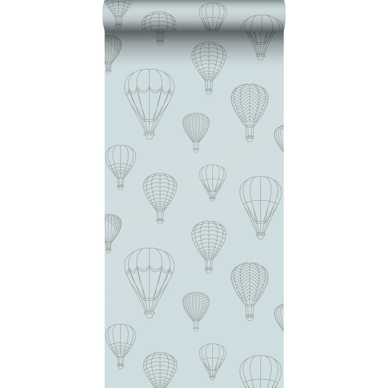 Tapeta jasnoniebieskim - 50 x 900 cm - ESTAHOME