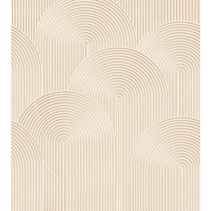 Fototapeta Motyw 3D jasnego beżu - 250 x 279 cm - ESTAHOME