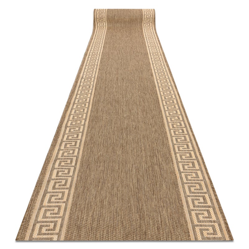 CHODNIK SIZAL FLOORLUX wzór 20014 coffee / mais 70 cm 70x150 cm