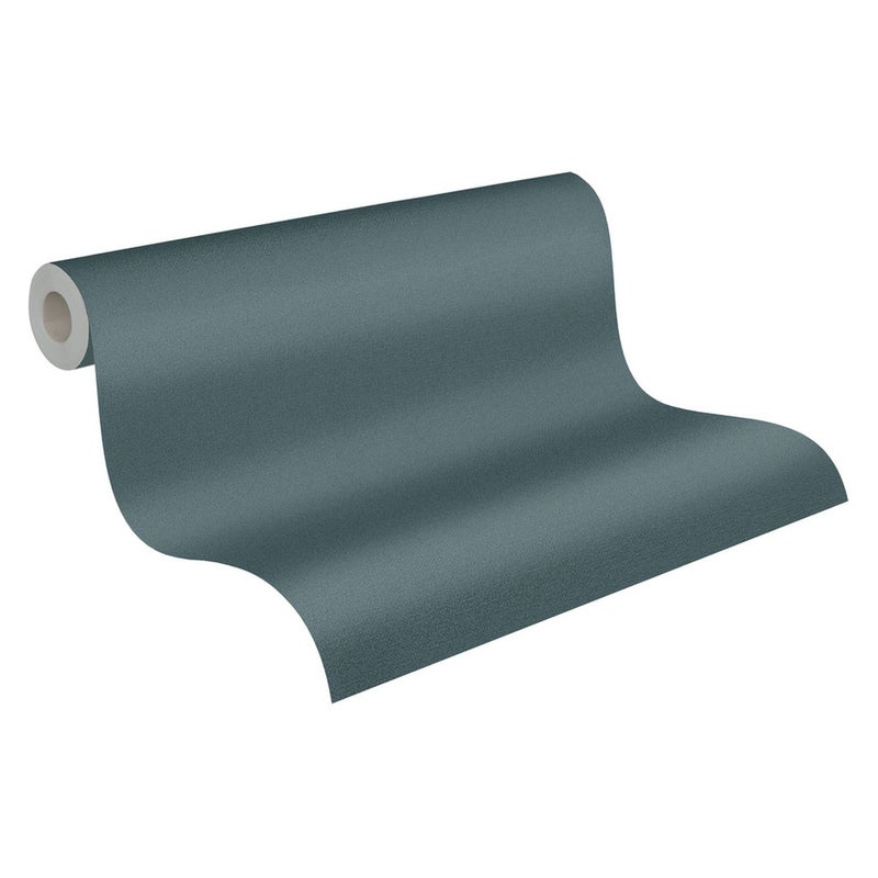 Tapeta wygląd materiału niebieskimIszarym - 53 cm x 10.05 m - A.S. CRÉATION