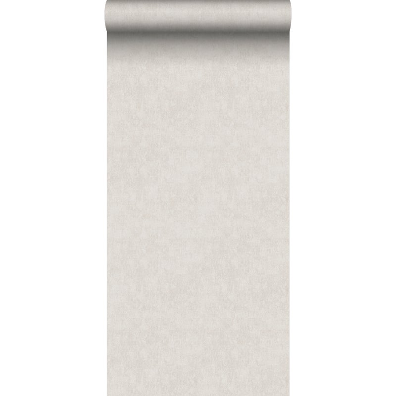 Tapeta lniana tekstura jasnego beżu - 53 cm x 10 m - SANDERS & SANDERS
