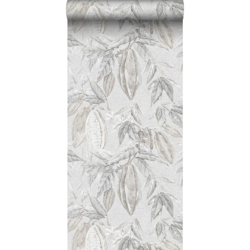 Tapeta owoc szarym - 53 cm x 10 m - SANDERS & SANDERS