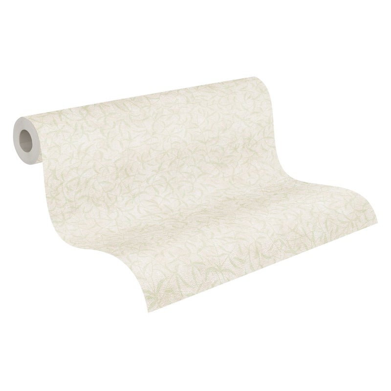 Tapeta przejrzeć kremowymIzielonym - 53 cm x 10.05 m - A.S. CRÉATION