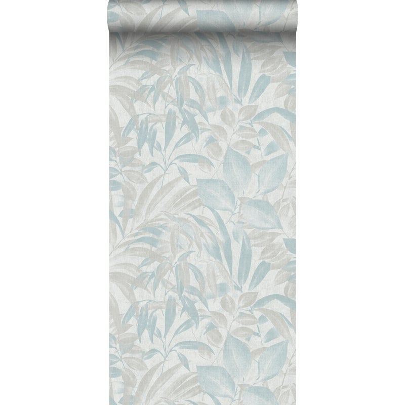 Tapeta przejrzeć szaro-niebieskim - 53 cm x 10 m - SANDERS & SANDERS