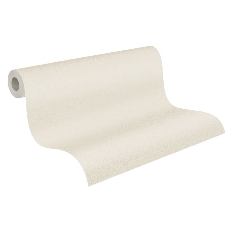 Tapeta wygląd materiału beżowym - 53 cm x 10.05 m - A.S. CRÉATION