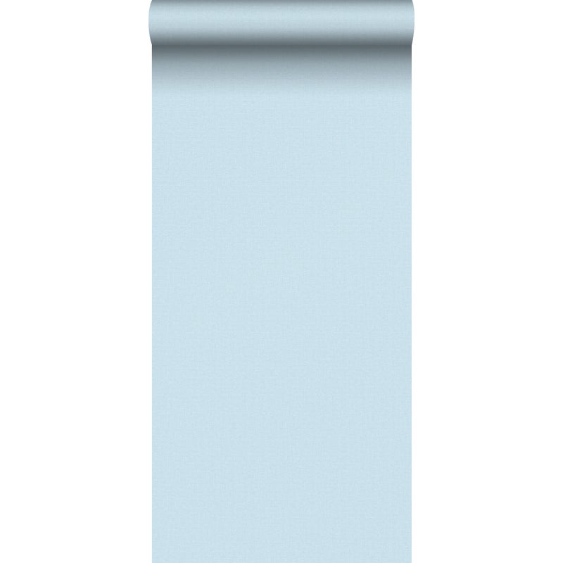 Tapeta lniana tekstura niebieskim - 53 cm x 10 m - SANDERS & SANDERS