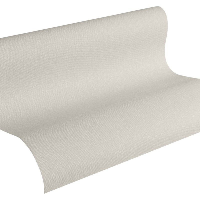 Tapeta zwykły beżowymIszarym - 53 cm x 10.05 m - A.S. CRÉATION