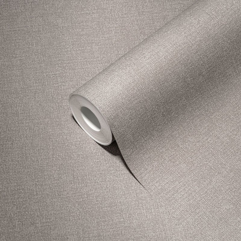 Tapeta zwykły szarym - 53 cm x 10.05 m - LIVINGWALLS