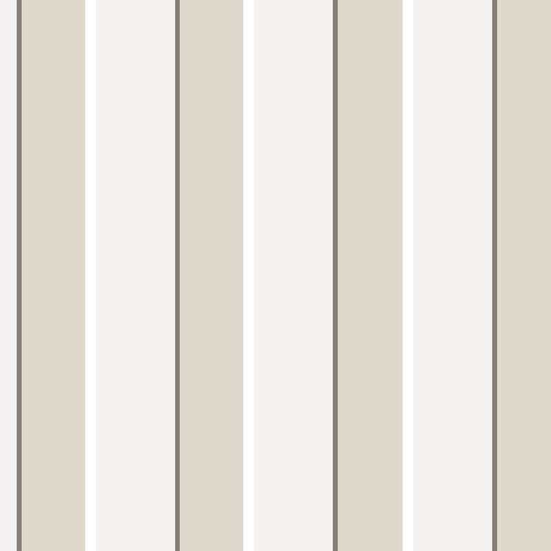 Tapeta paski beżowym - 53 cm x 10 m - SANDERS & SANDERS