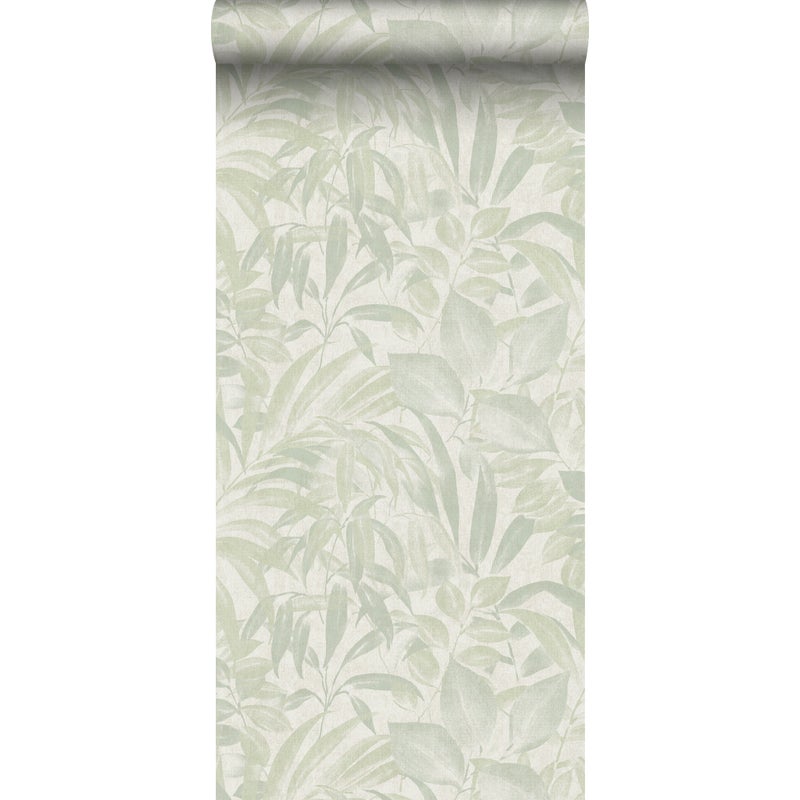 Tapeta przejrzeć szaro zielonym - 53 cm x 10 m - SANDERS & SANDERS