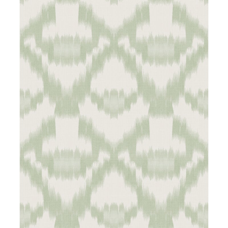Tapeta motyw etniczny szaro zielonym - 53 cm x 10 m - SANDERS & SANDERS