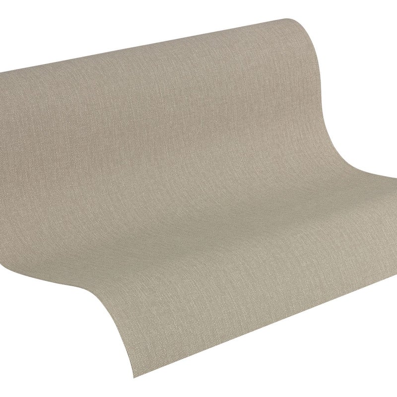 Tapeta zwykły szarymIbrązowym - 53 cm x 10.05 m - A.S. CRÉATION