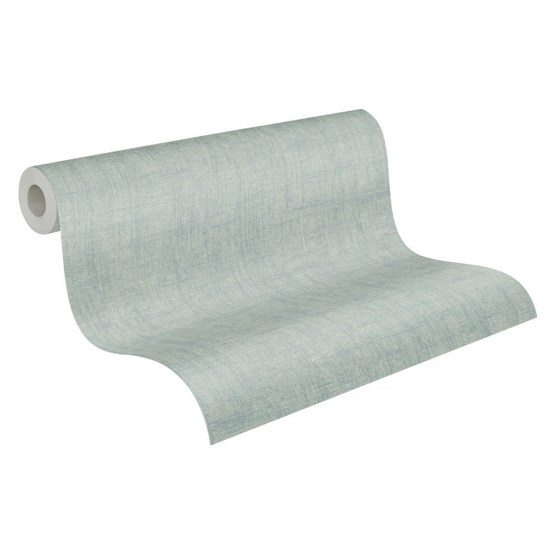 Tapeta zwykły niebieskimIzielonym - 53 cm x 10.05 m - A.S. CRÉATION